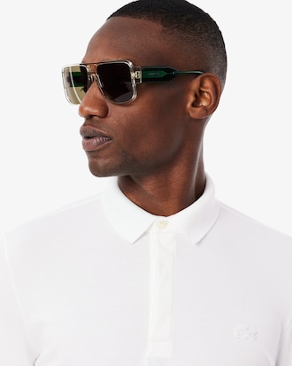 Polo De Piqu&eacute; Stretch Paris Con Corte Regular Para Hombre