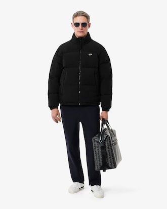 Men's Water-Repellent Hooded Down Jacket