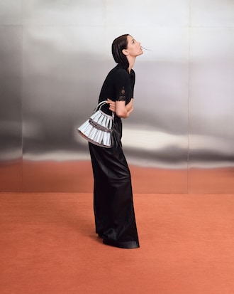 Runway XXS Mirror Lenglen Leather Bag