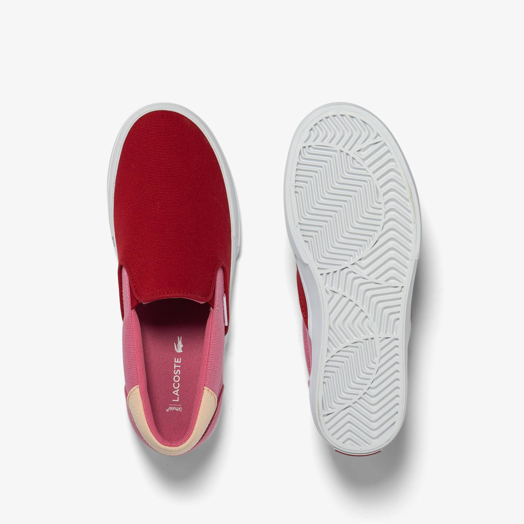 Juniors' Lacoste Jump Serve Textile Tricolour Slip-On - Teens