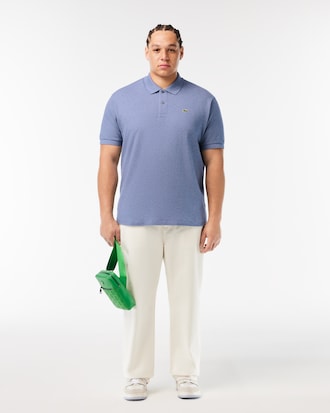 Men's Classic Fit L.12.12 Heathered Polo