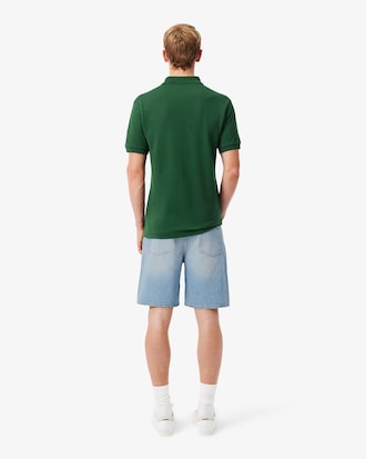 Shorts De Corte Recto Para Hombre