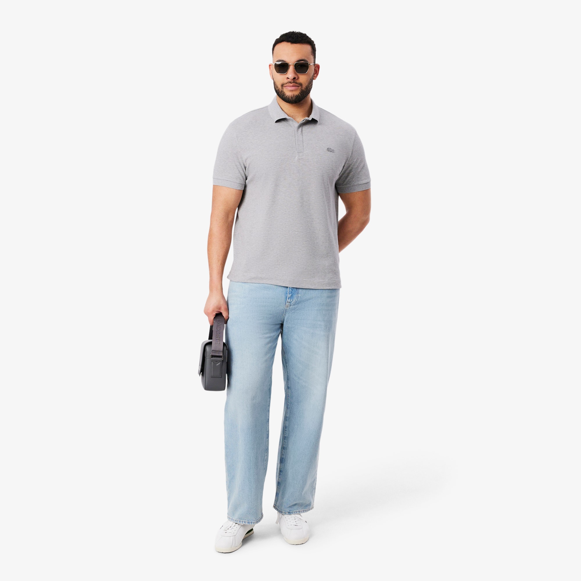 Men's Regular Fit Paris Stretch Piqué Polo - Polo Shirts - New In