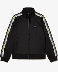 Women&rsquo;s Loose Fit Logo Stripe Zip-Up Sweatshirt