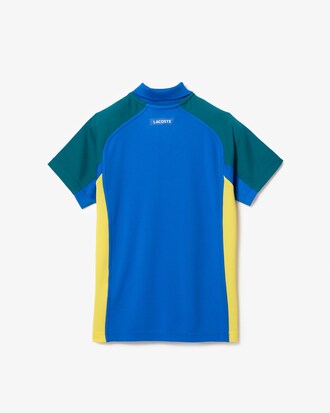 Kids' SPORT Regular Fit Mesh Detail Tennis Polo
