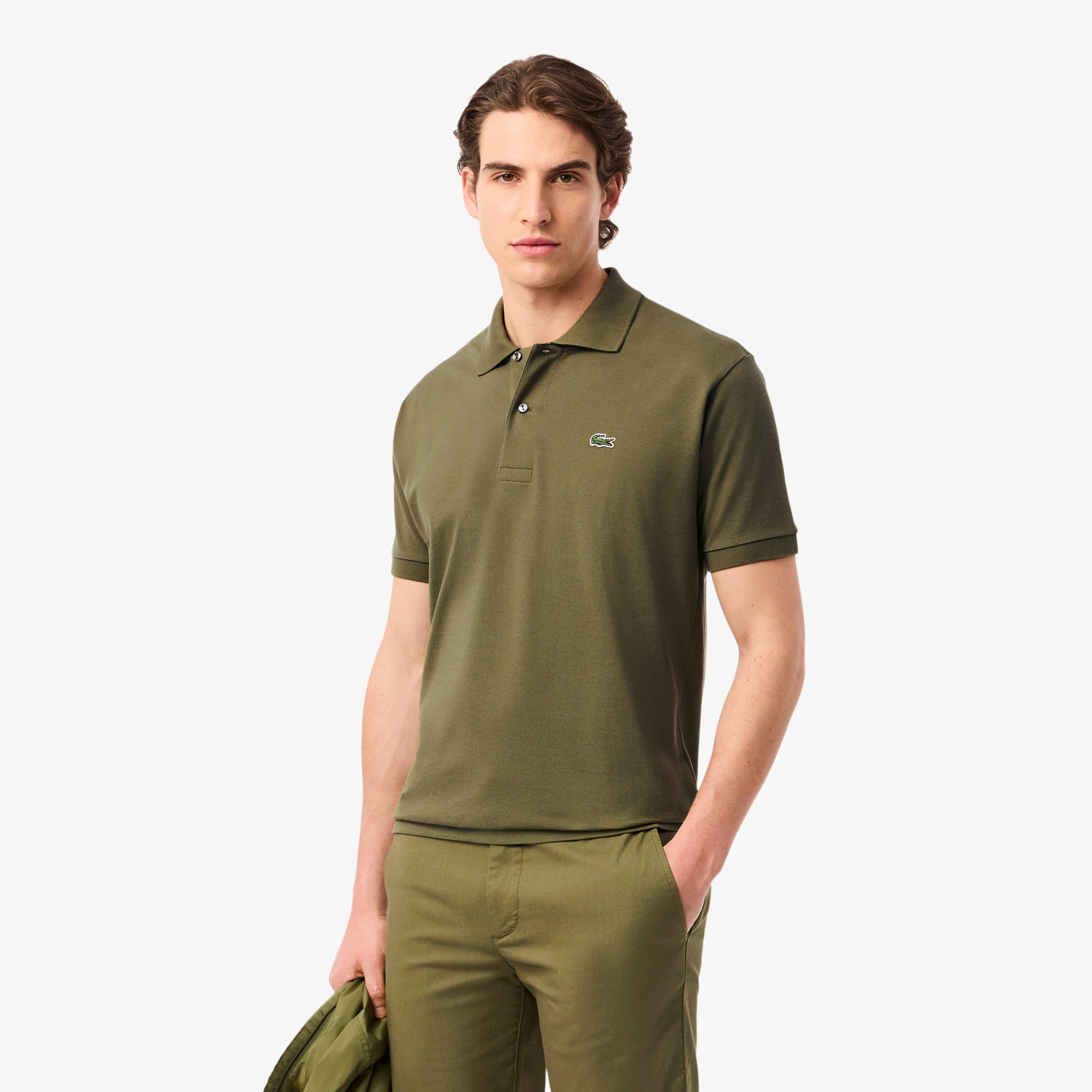 Lacoste Men's Classic Fit Original L.12.12 Polo - Xl - 6 In Green