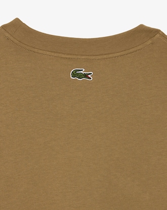 Playera con cuello redondo Loose Fit con estampado cocodrilo para hombre