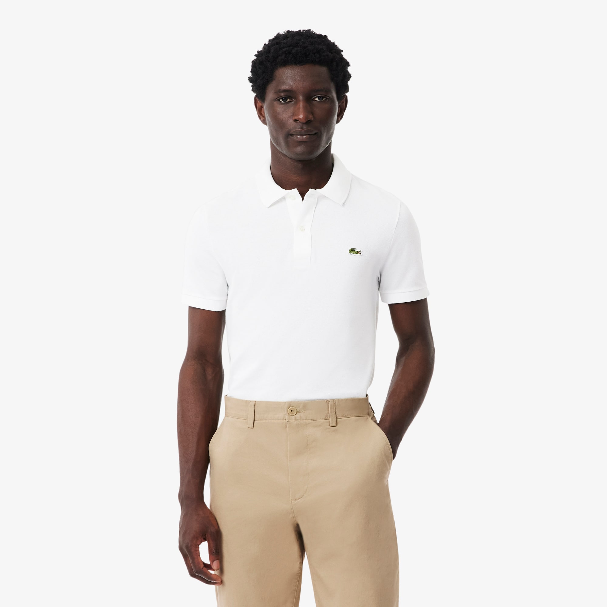 Men's Slim Fit L.12.12 Piqué Polo - Polo Shirts - New In 2026