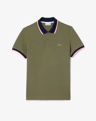 Men's Regular Fit Stretch Mini Piqué Polo