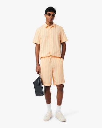 Regular Fit Striped Poplin Shirt