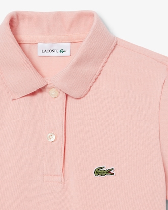 Girls' Scalloped Collar Piqu&eacute; Polo
