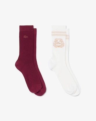 2-Pack Jacquard Socks