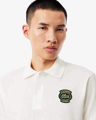Men's Classic Fit Petit Piqu&eacute; Badge Polo