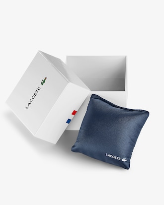Montre 3&nbsp;aiguilles Lacoste.12.12 Go silicone champagne