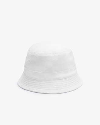 Unisex Logo Stripe Terry Bucket Hat