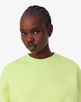 Oversized Double Face Jersey Sweatshirt