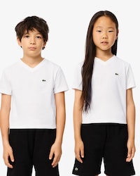 Kids' V-Neck Cotton T-Shirt