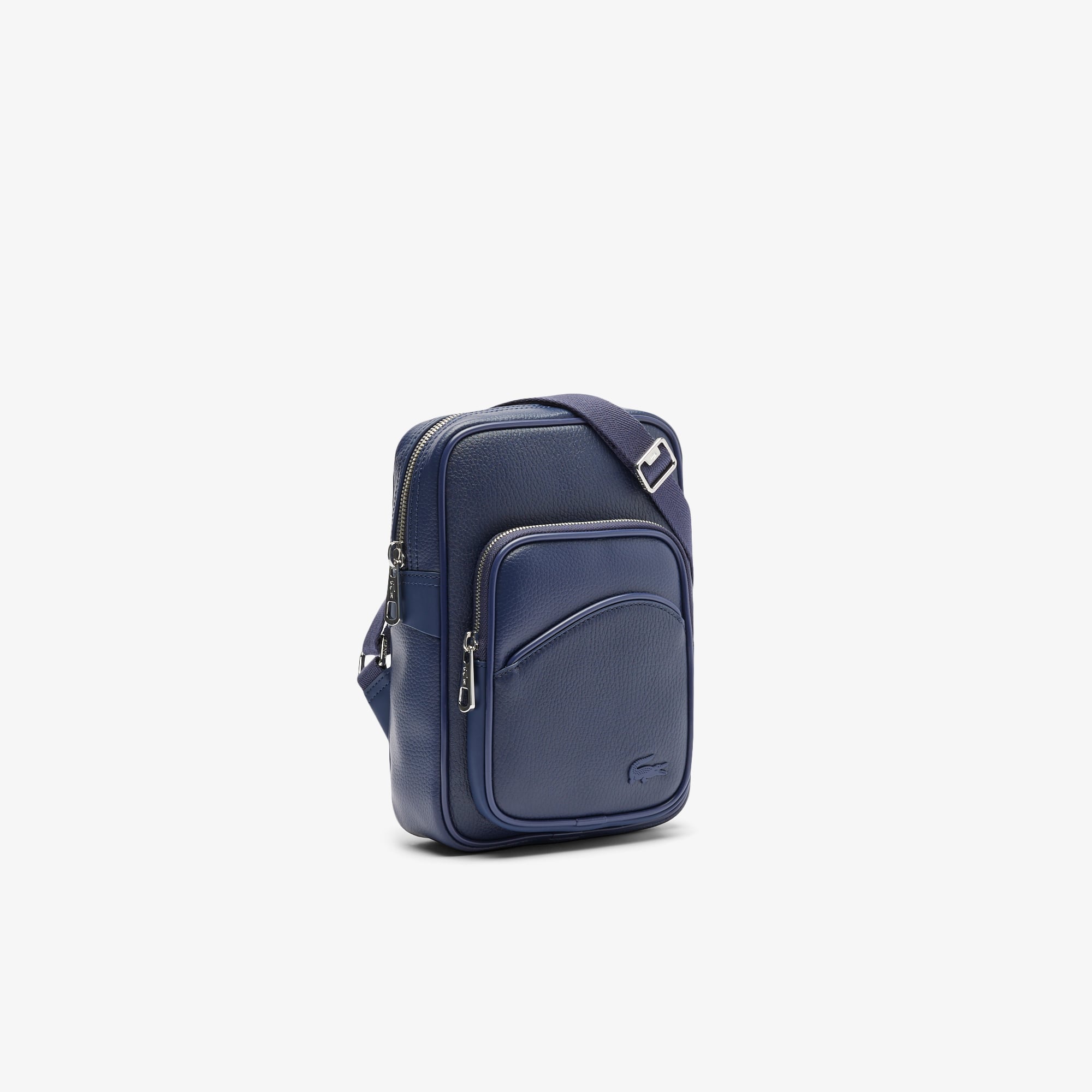 Men's Angy Grain Leather Satchel - Bags - New In 2025 | Lacoste