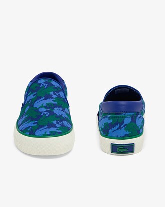 Sneakers juniors Jump Serve Slip en toile Lacoste x Minecraft
