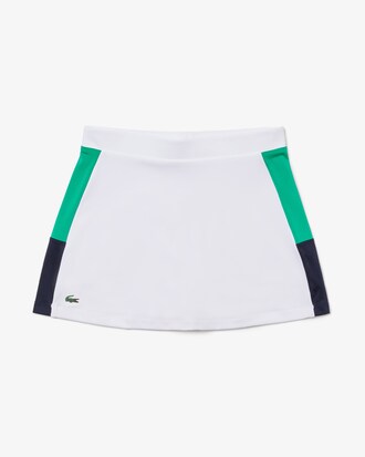 Falda de tenis el&aacute;stica transpirable Lacoste SPORT para mujer
