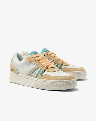 Women's L001 Leather Colorblock Sneakers