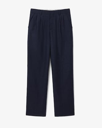 Men's Straight Fit Felted Wool Pants