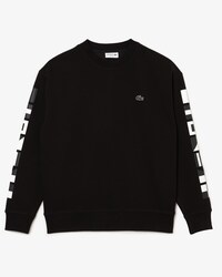 Men's Lacoste Loose Fit Reflective Print Sweatshirt