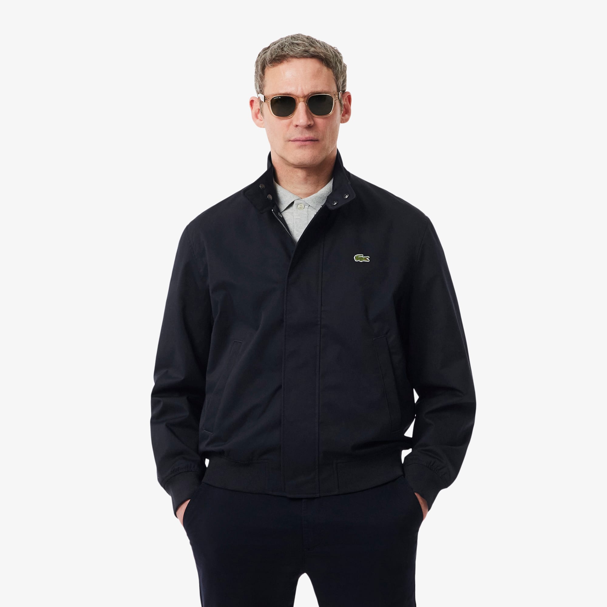 Water-Repellent Twill Harrington Jacket - Jackets & Coats - New In