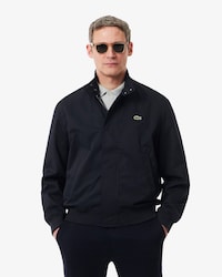 Water-Repellent Twill Harrington Jacket