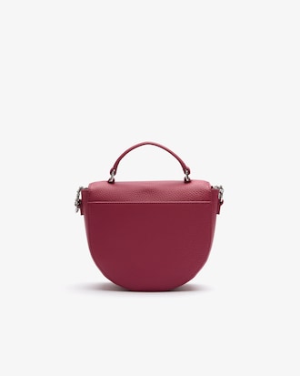 Bolso de hombro Croco Crew en piel granulada para mujer