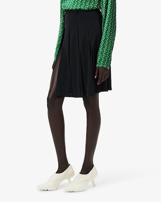 Runway Fluid Pleated Skirt