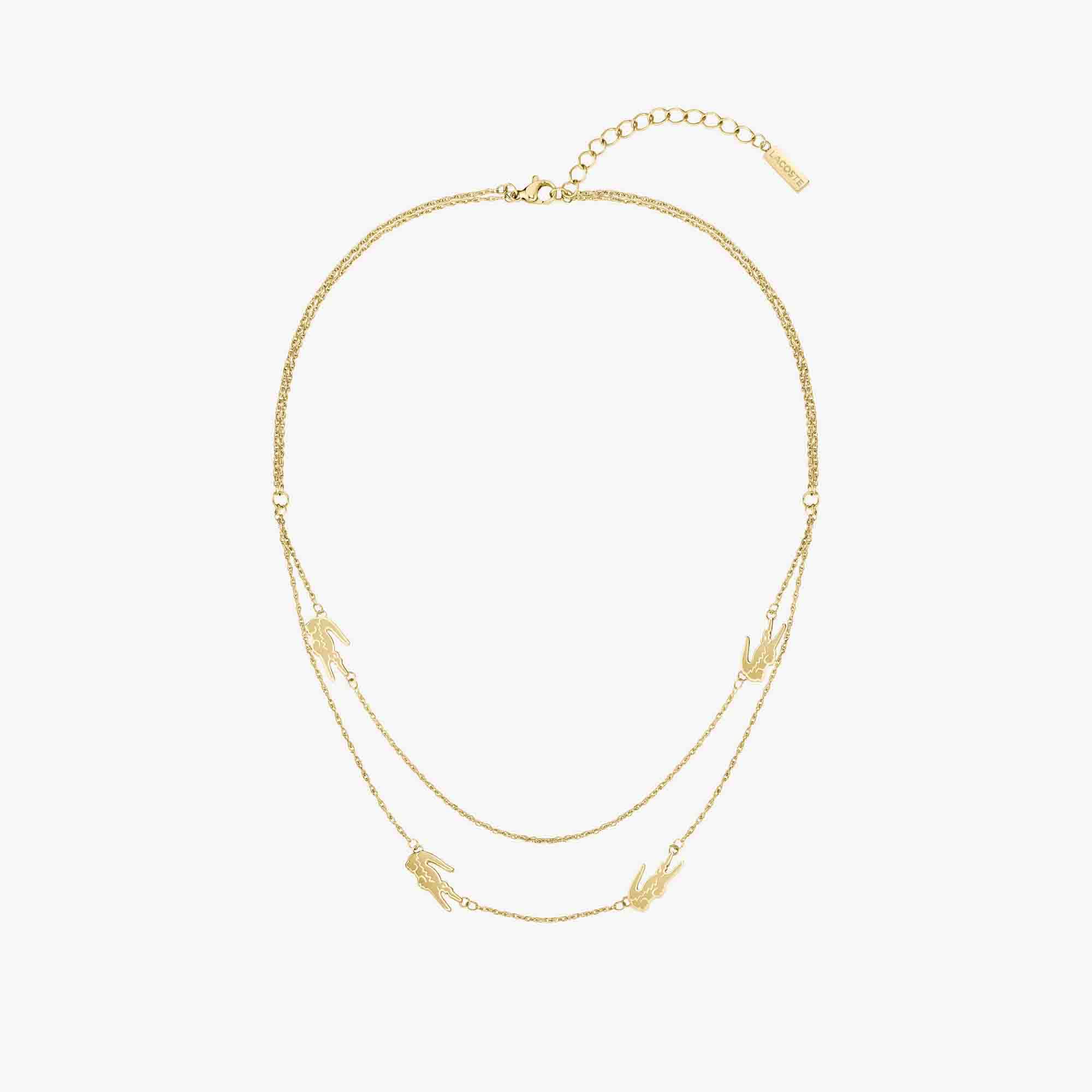 Lacoste Women's Crocodile Necklace