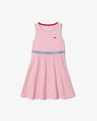 Kids' Branded Waist Organic Cotton Tank Top Dress