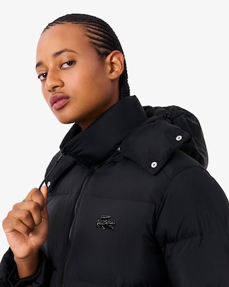 Women's Relaxed Fit Hooded Down Jacket