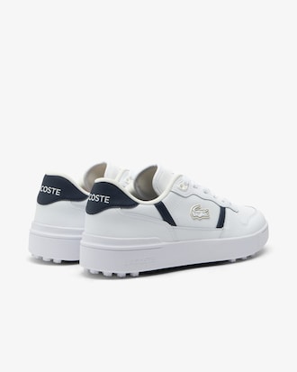 Men's T-Clip Golf Leather Golf Shoes
