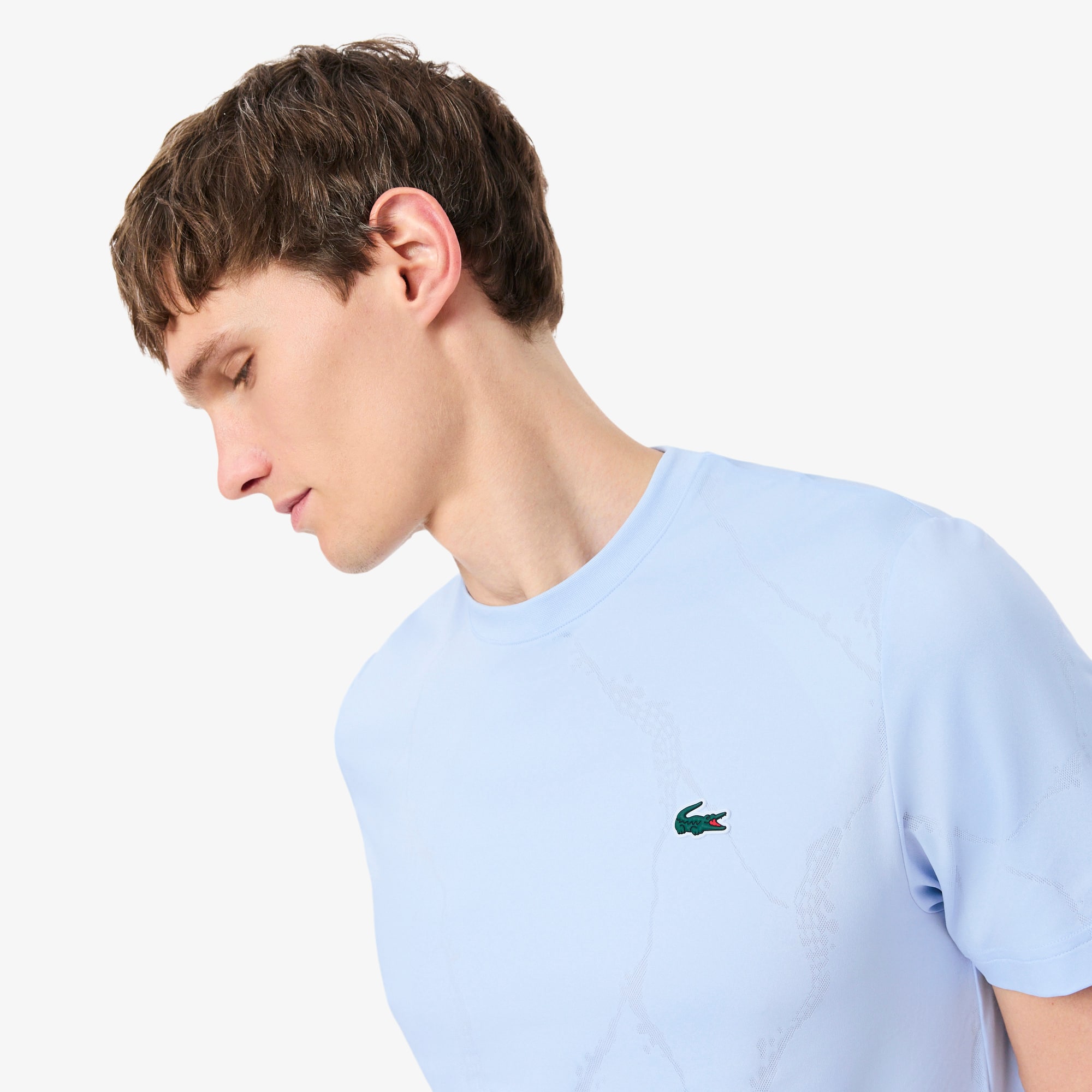Ultra Dry Crocodile Jacquard Tennis T-shirt