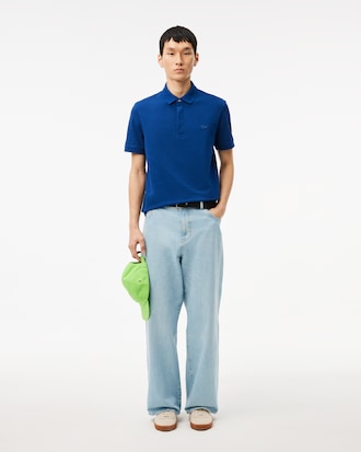 Polo de Piqué Stretch Paris con Corte Regular para Hombre