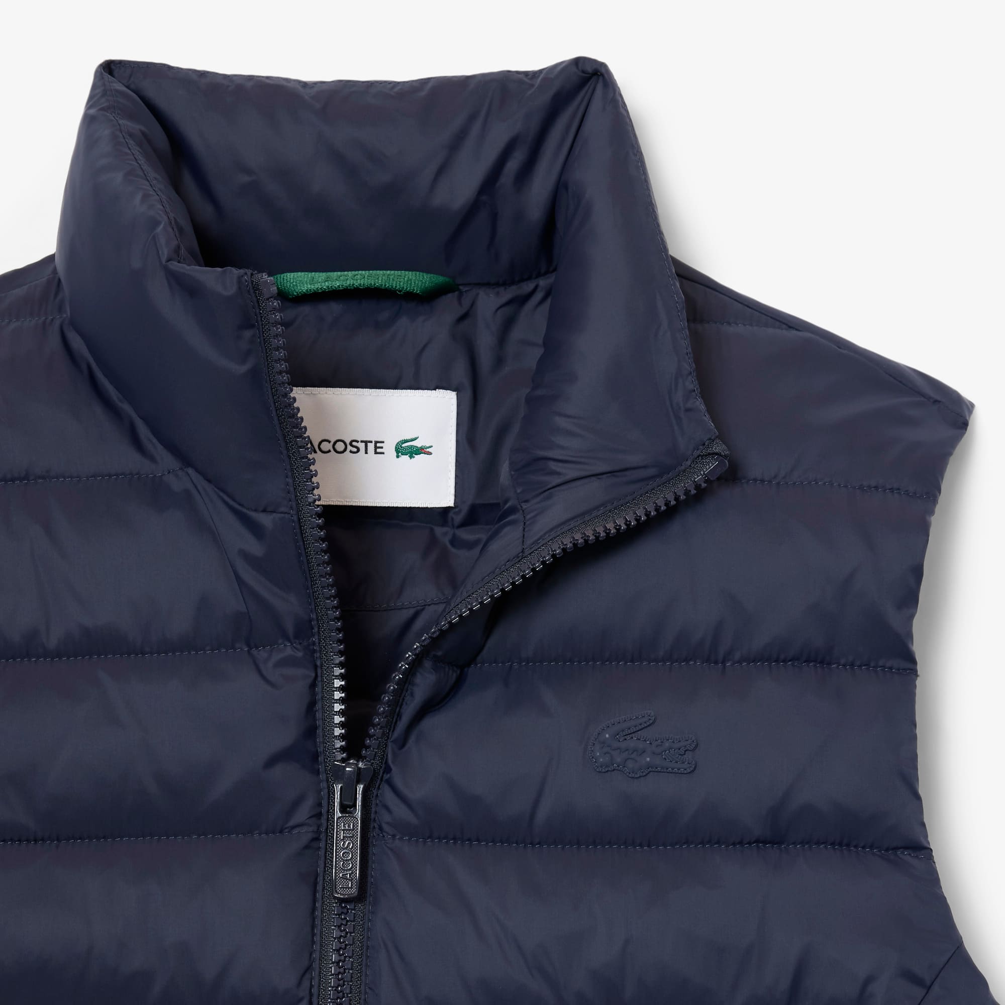 Water-Repellent Quilted Down Vest