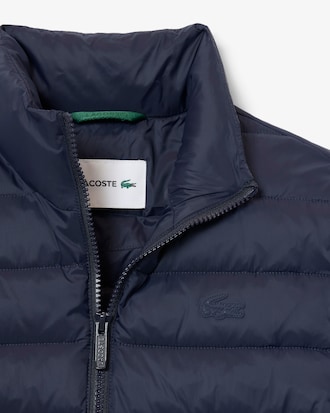 Water-Repellent Quilted Down Vest