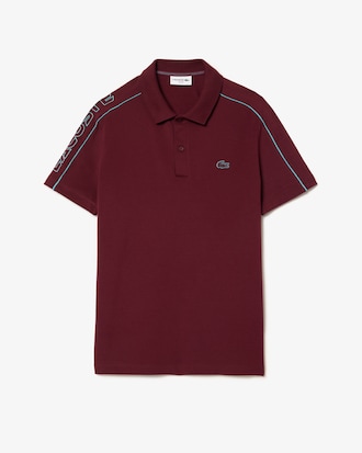 Men's Slim Fit Tech Piqué Lacoste Movement Polo