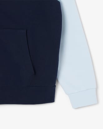 Men's Zip-Up Colorblock Hoodie