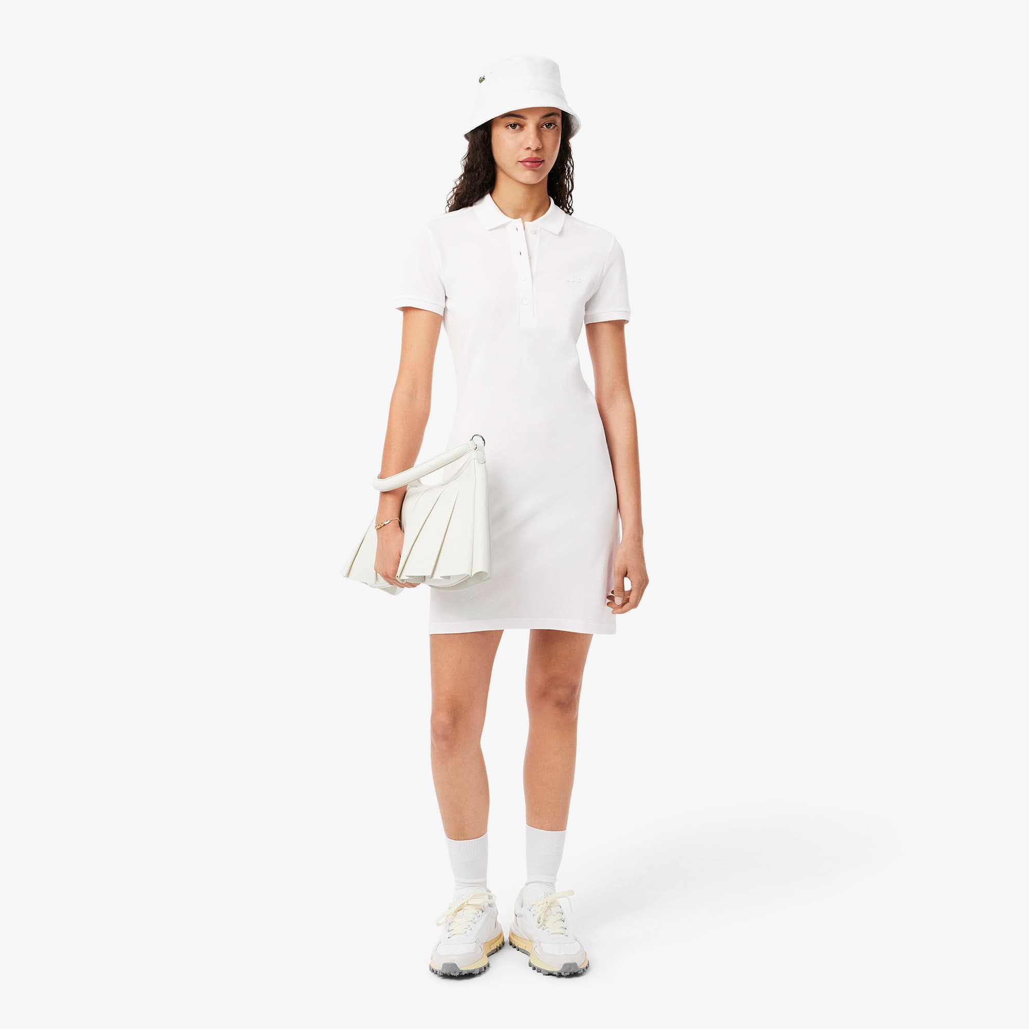 【herlipto】Short Sleeve Polo Mini Dress Herlipto Short Sleeve Polo Mini Dress