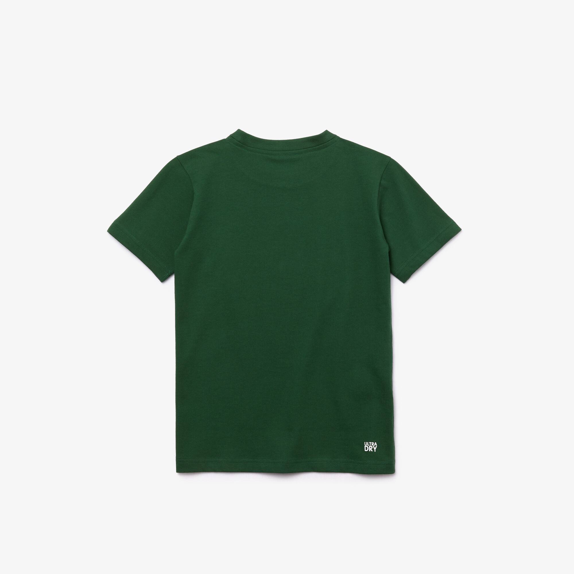 Tシャツ・カットソー LACOSTE Men T Shirts 1212 BMY Green Men's Classic Fit Cotton Print T-Shirt - T-shirts - New In