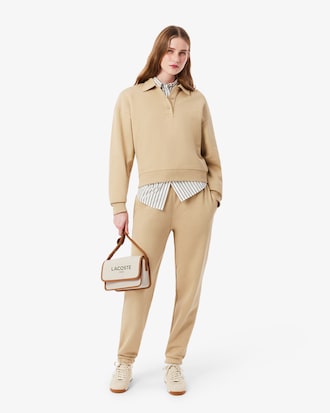Bolso Satchel Heritage Con Cierre De Solapa Y Lona Para Mujer