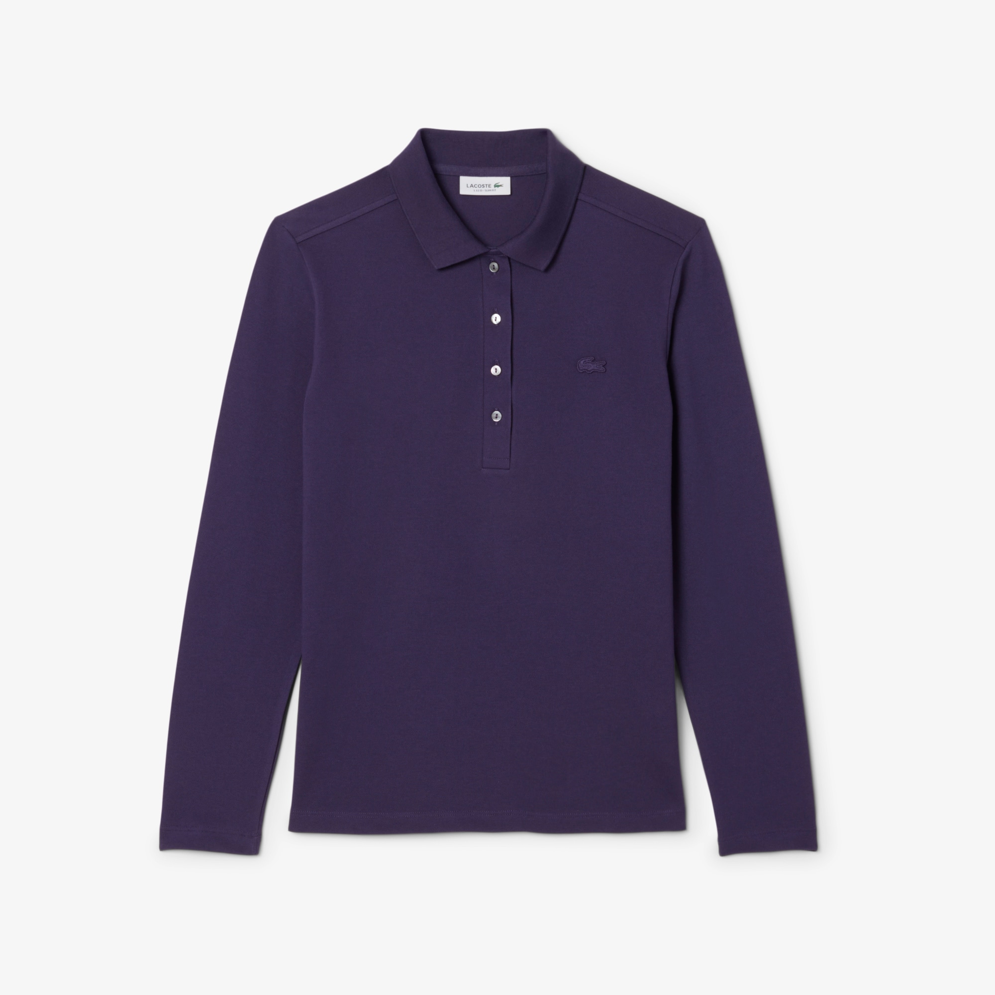Women's Slim Fit L.12.D Stretch Mini Piqué Polo - Polo Shirts