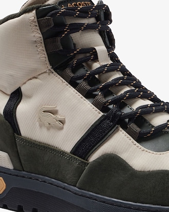 Men's T-Clip Winter Leather High-Top Sneakers