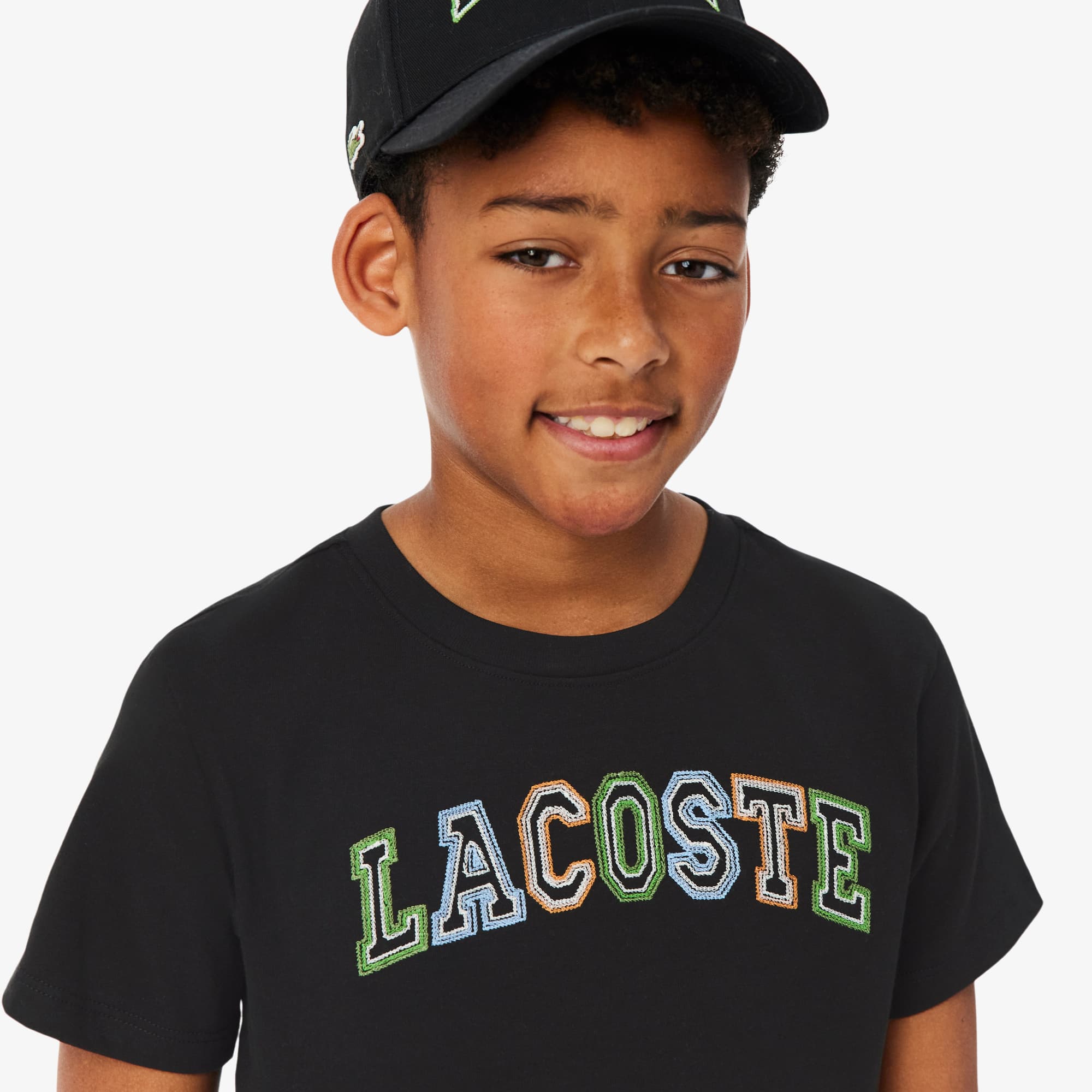 Embroidered Cotton T-Shirt