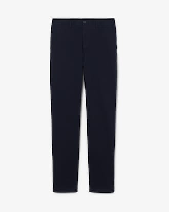 Pantalones Slim Fit de Twill El&aacute;stico