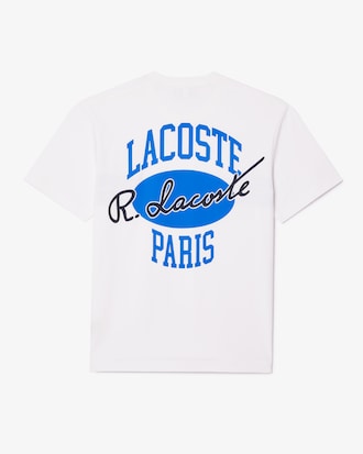 Men's Print Back Cotton T-Shirt