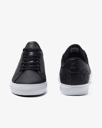 Men's Lacoste Powercourt Leather Trainers